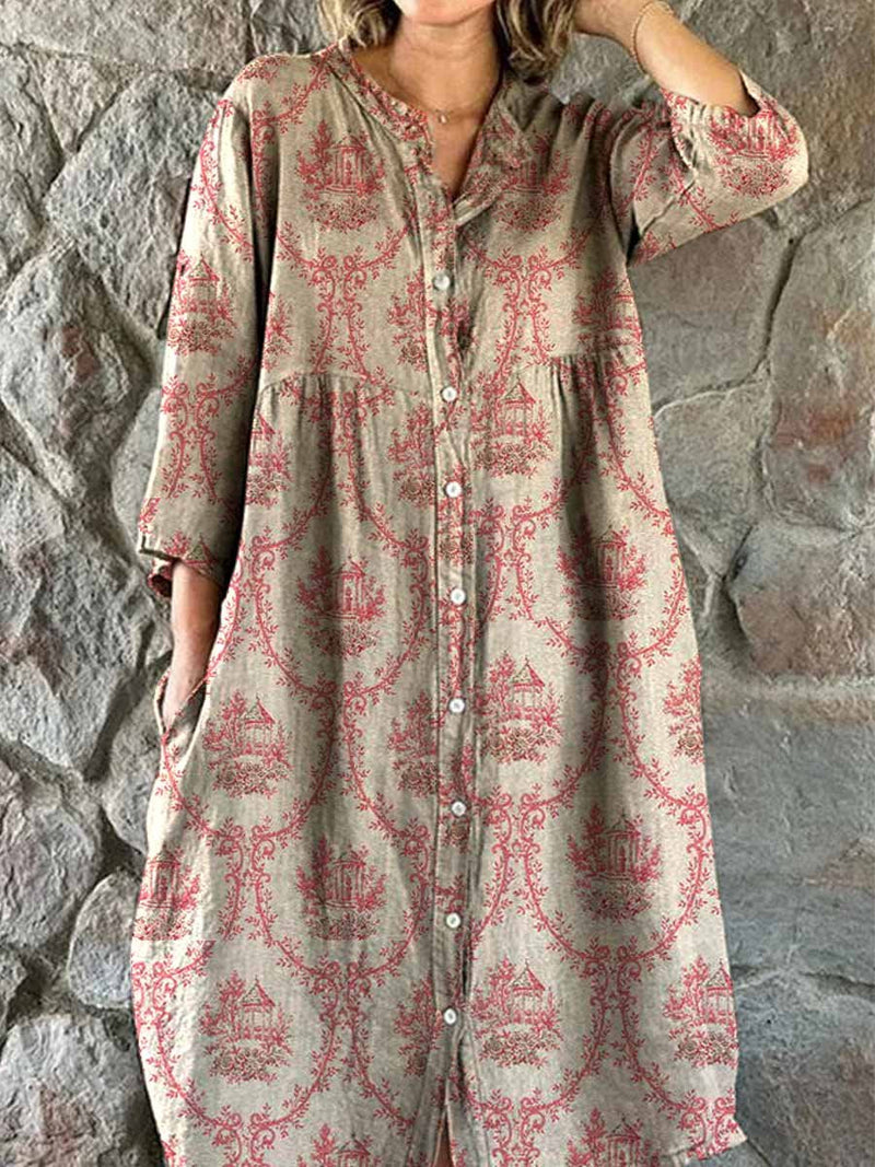 Anmutig gestaltete Kleid