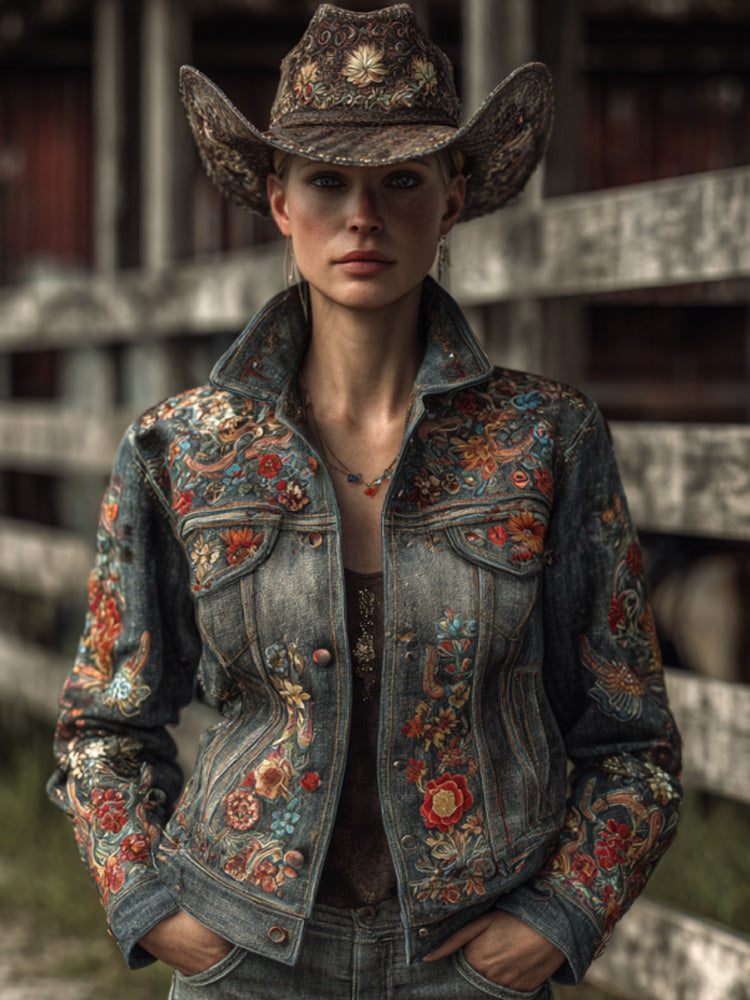 Klassische Vintage Jacke