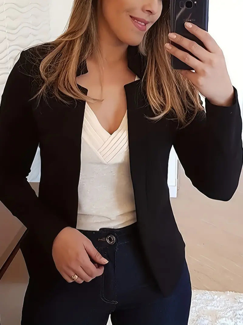 MW | eleganter langärmeliger Blazer für den Frühling