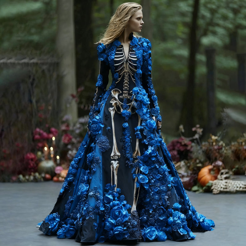 Klassisch gestaltete Kleid