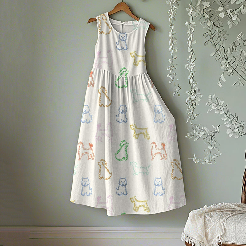 Zeitloser Vintage-Stil Kleid