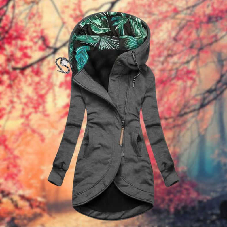 Anmutig gestaltete Jacke