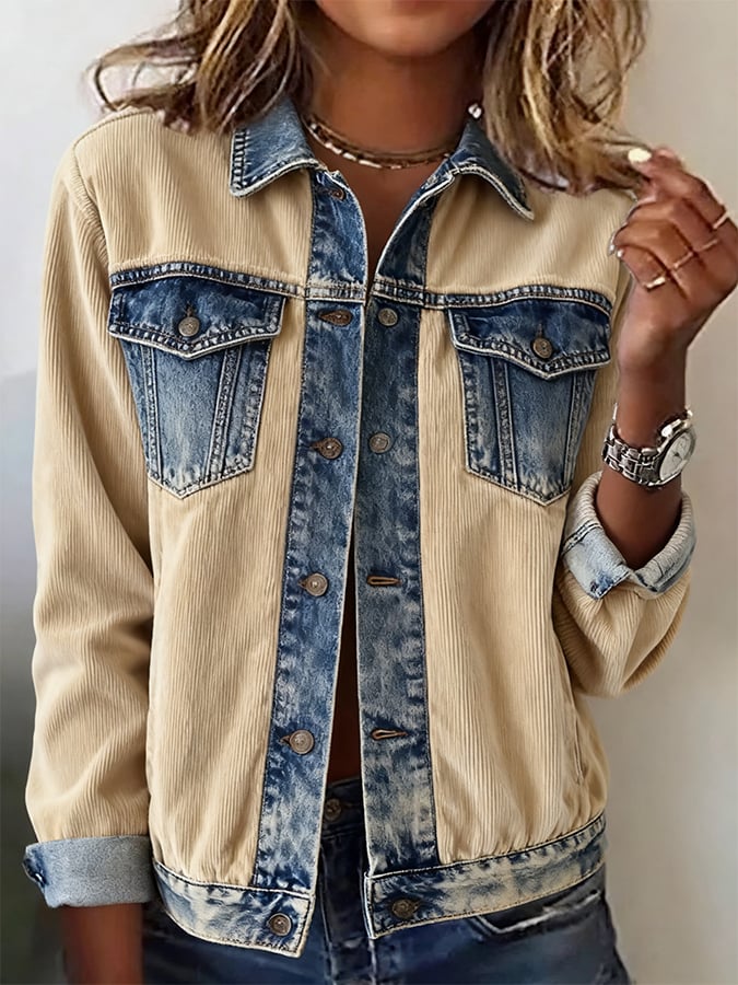 Klassisch gestaltete Jacke