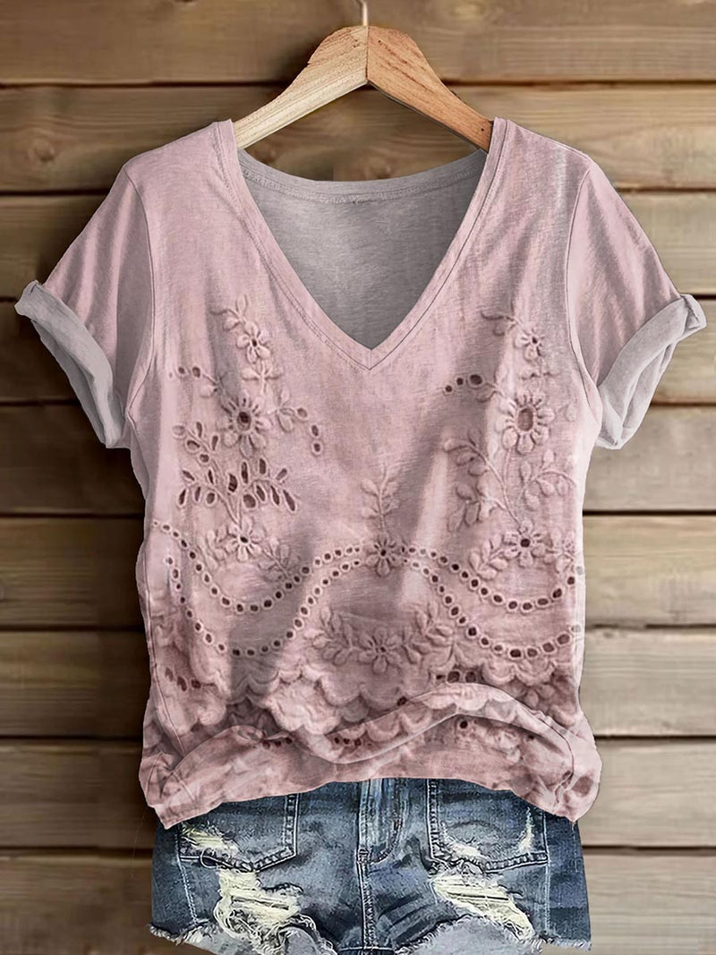 Anmutig gestaltete T-Shirt