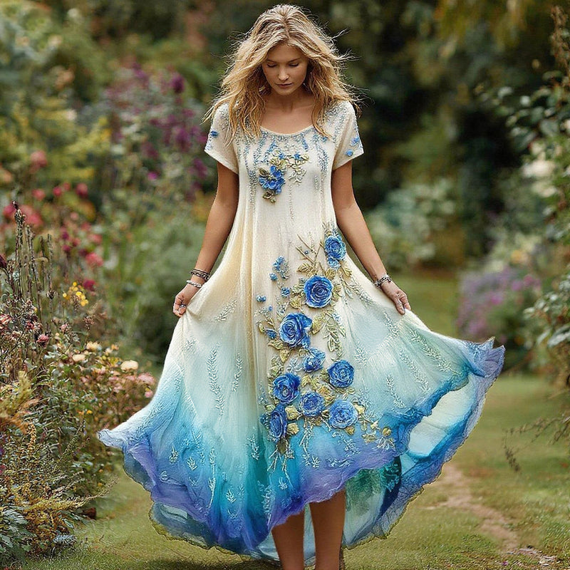 Anmutig gestaltete Kleid