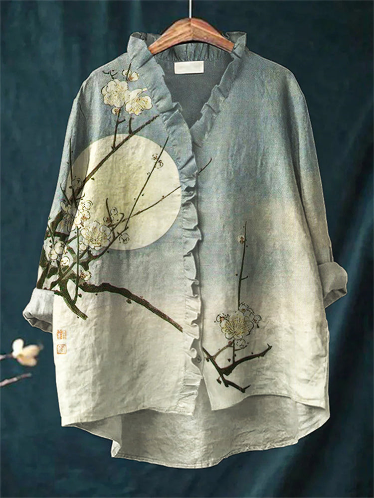 Zeitloser Vintage-Stil Bluse