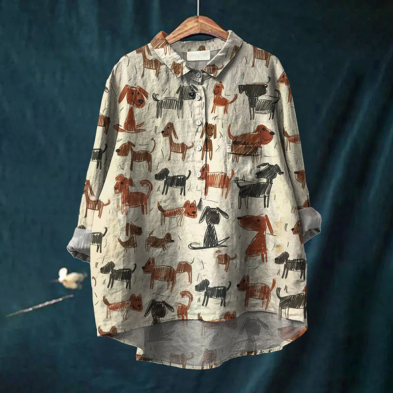 Zeitloser Vintage-Stil Hemd
