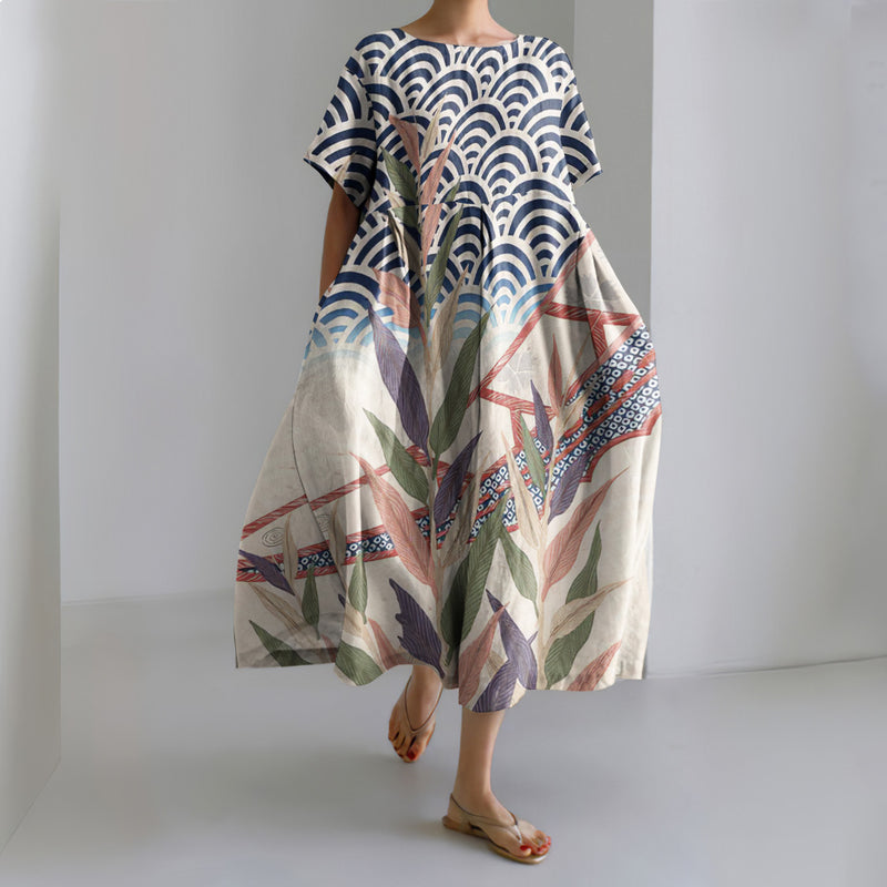 Durchdacht gestaltete Kleid