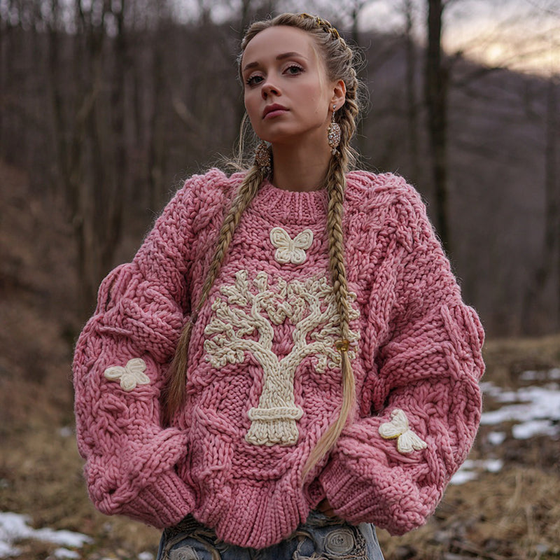 Zeitloser Vintage-Stil Pullover