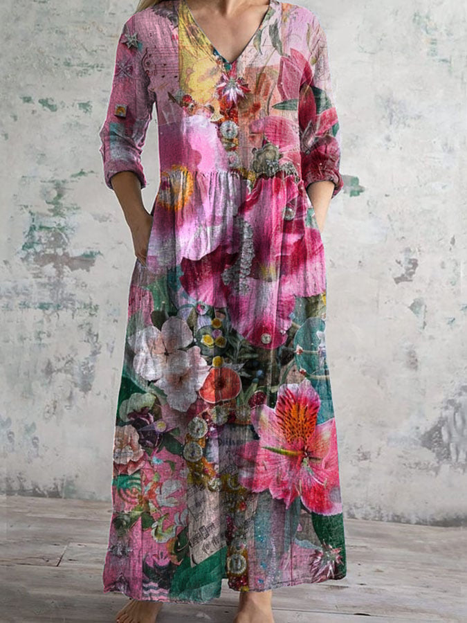 Anmutig gestaltete Kleid
