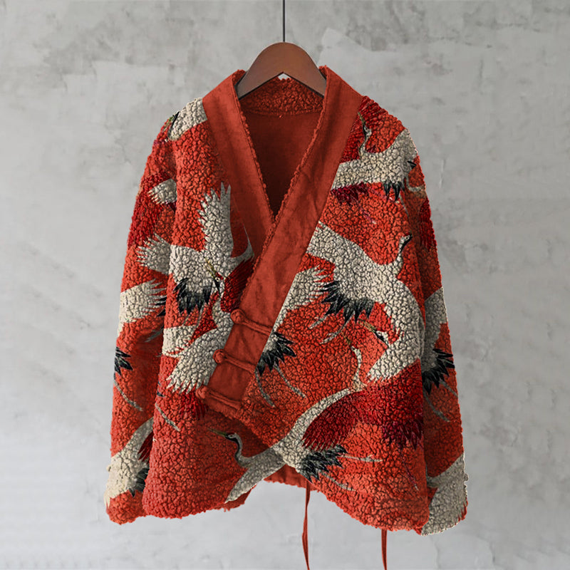 Zeitloser Vintage-Stil Strickjacke