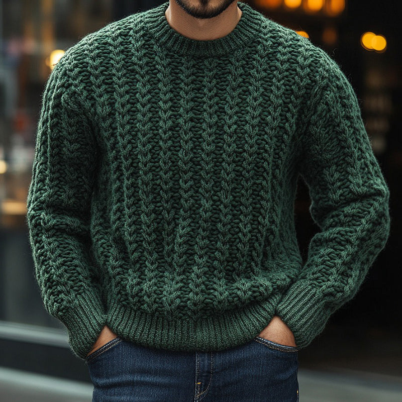 Zeitloser Vintage-Stil Pullover