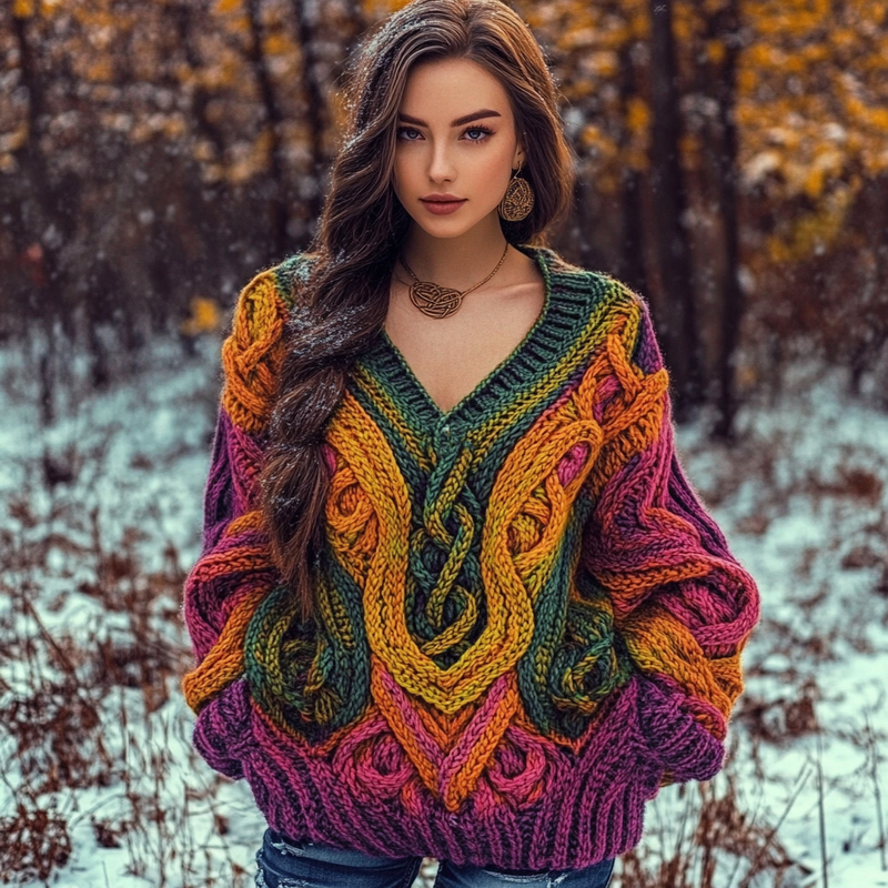 Anmutig gestaltete Pullover