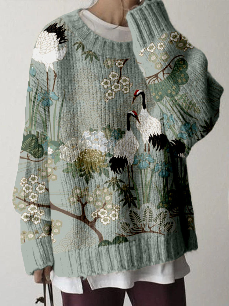 Zeitloser Vintage-Stil Pullover