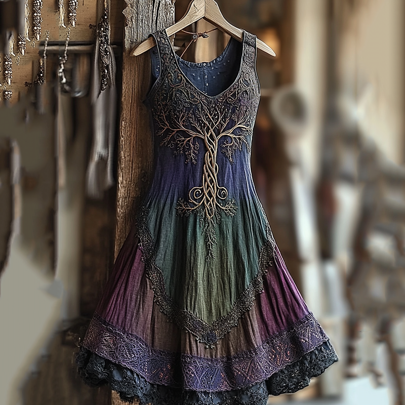 Klassische Vintage Kleid