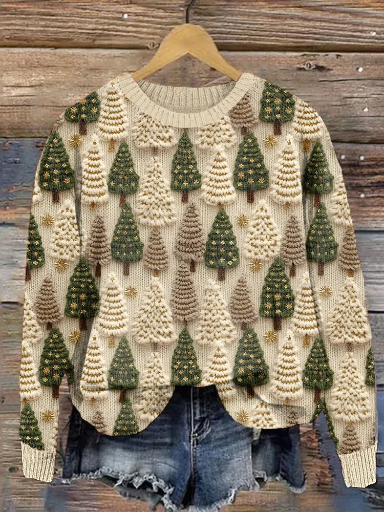 Zeitloser Vintage-Stil Pullover