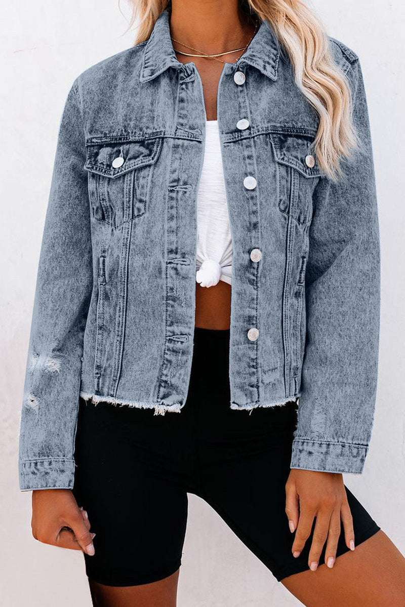 Anmutig gestaltete Jacke