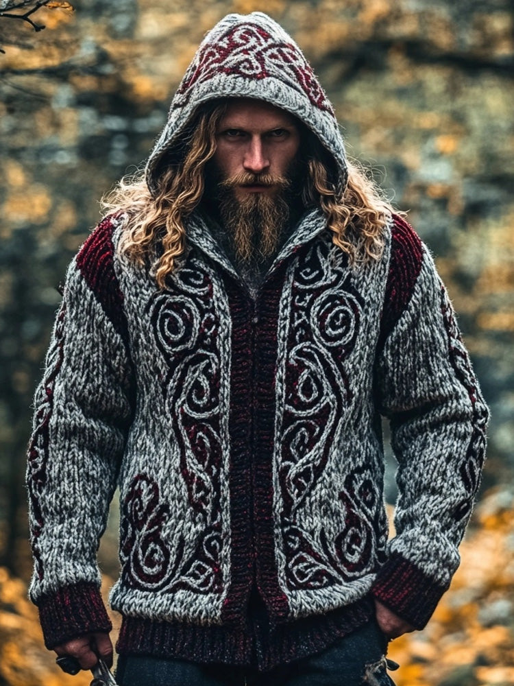 Klassische Vintage Strickjacke