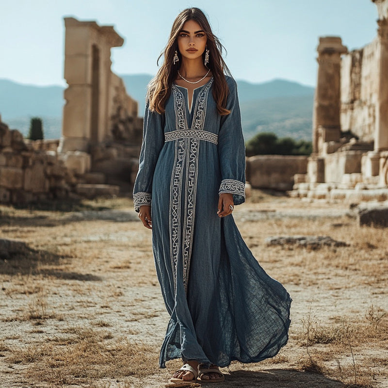 Zeitloser Vintage-Stil Kleid