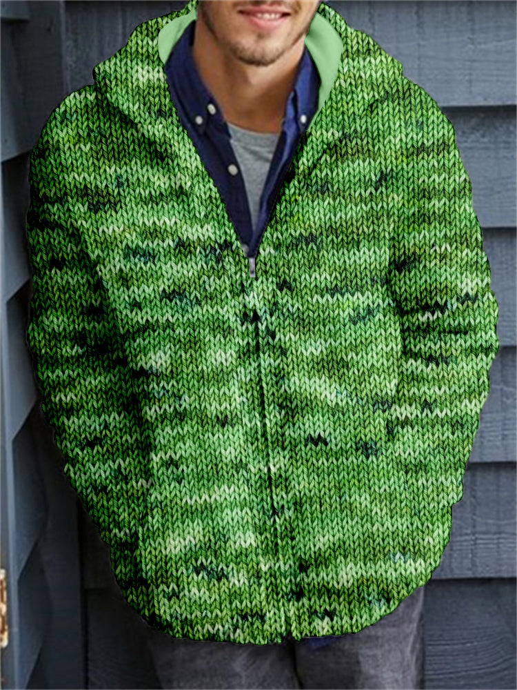 Anmutig gestaltete Strickjacke