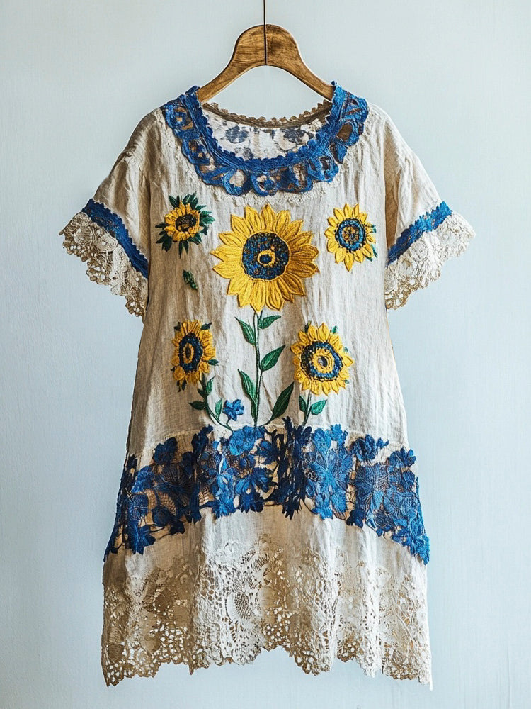 Klassische Vintage Kleid