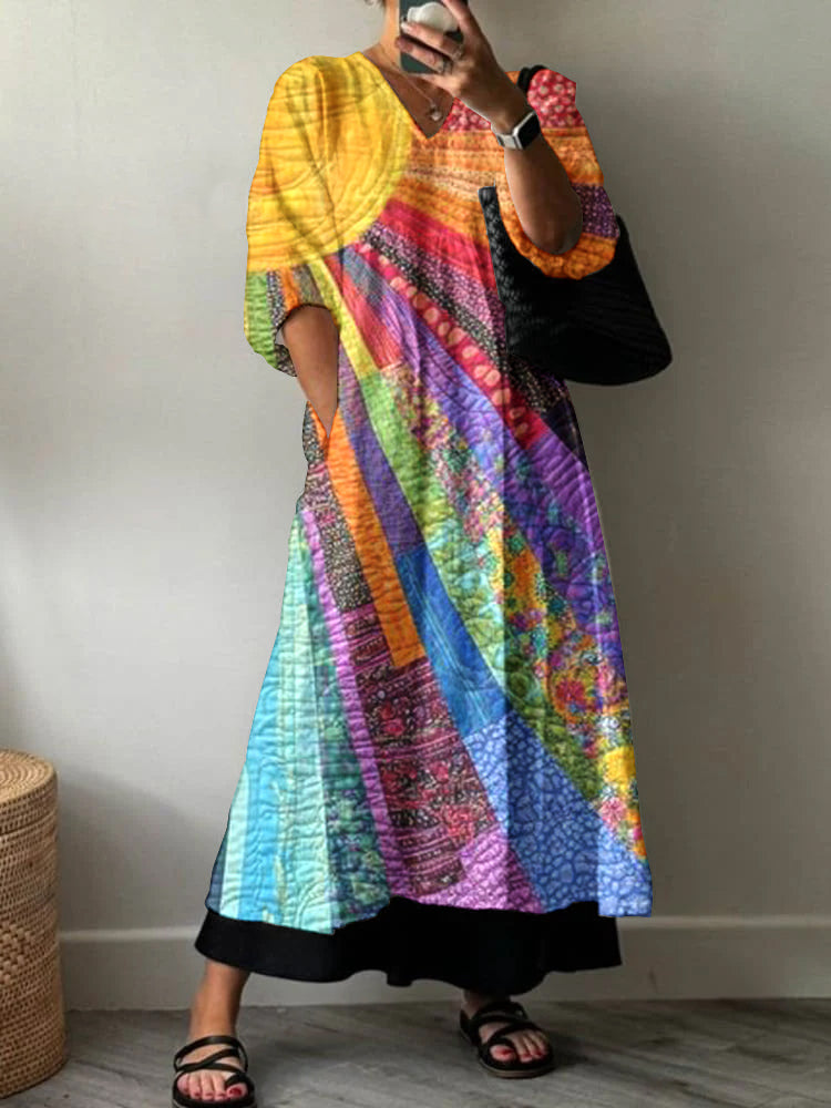 Anmutig gestaltete Kleid