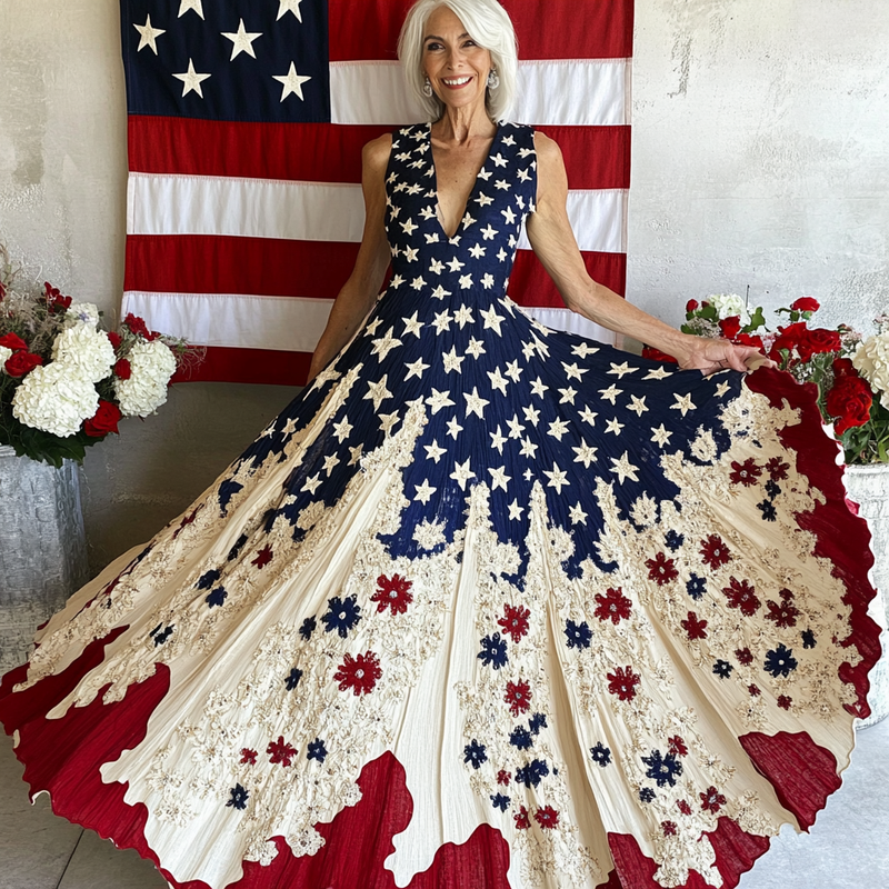 Wunderschön gefertigte Kleid