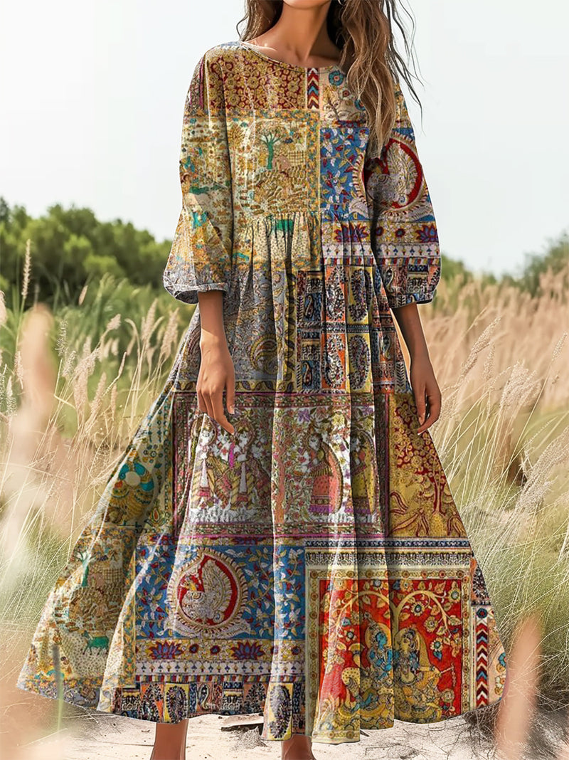 Klassische Vintage Kleid