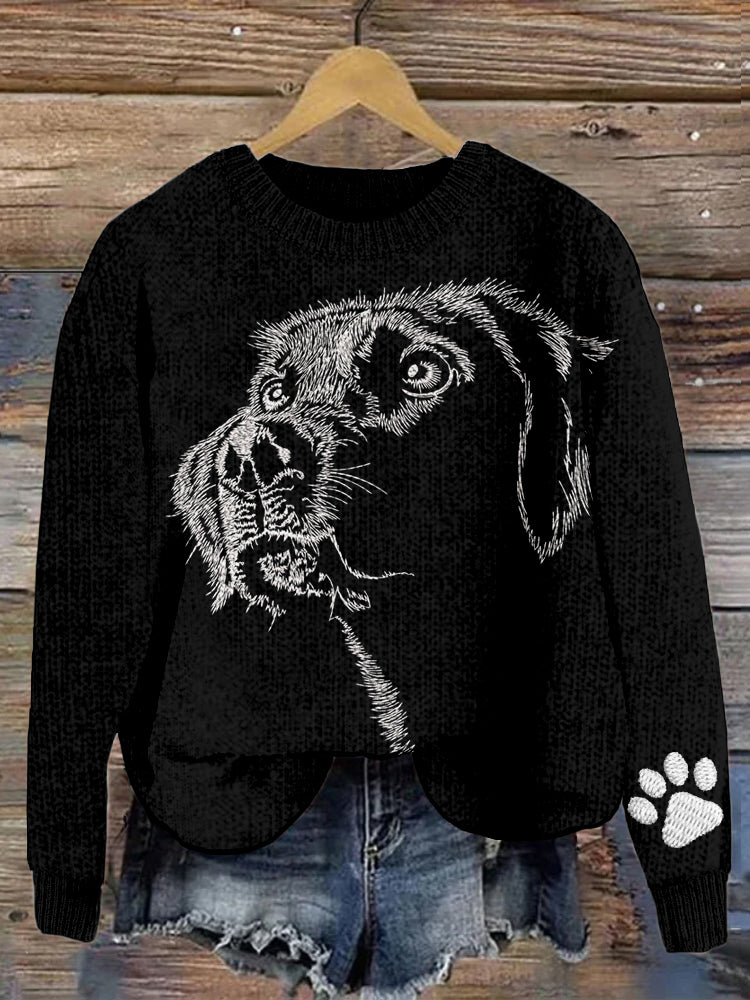 Zeitloser Vintage-Stil Pullover