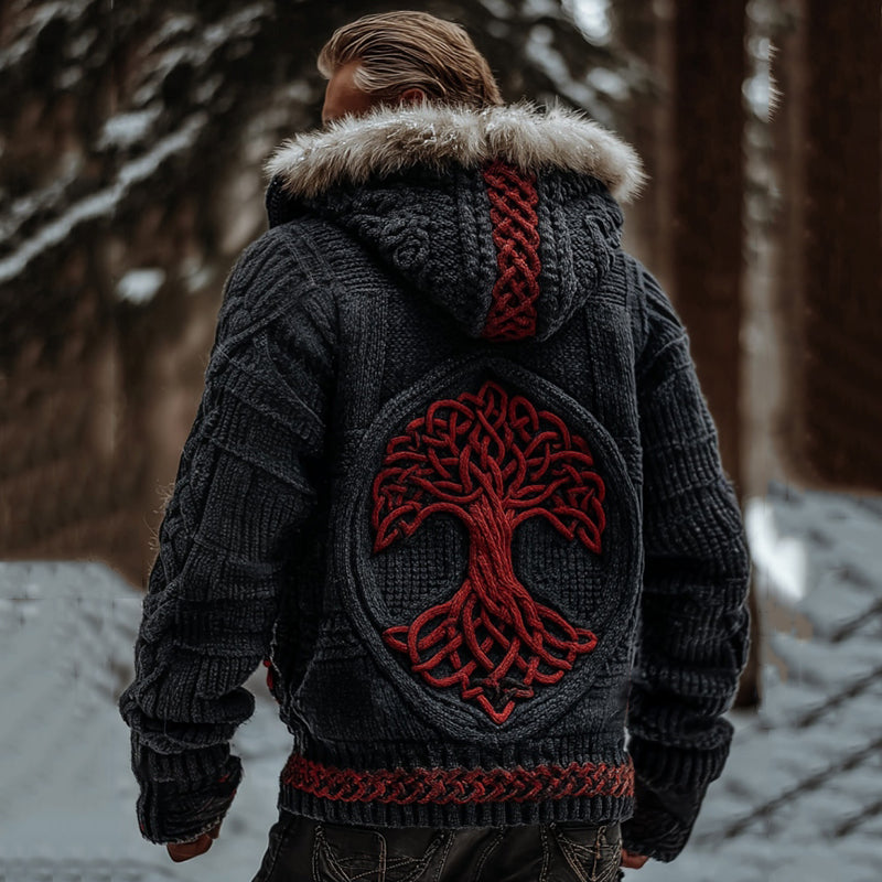 Zeitloser Vintage-Stil Strickjacke