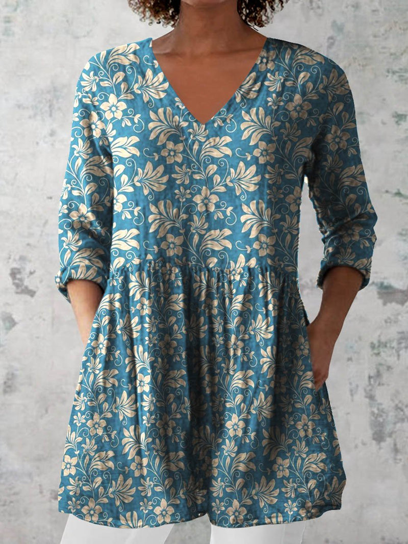 Zeitloser Vintage-Stil Top