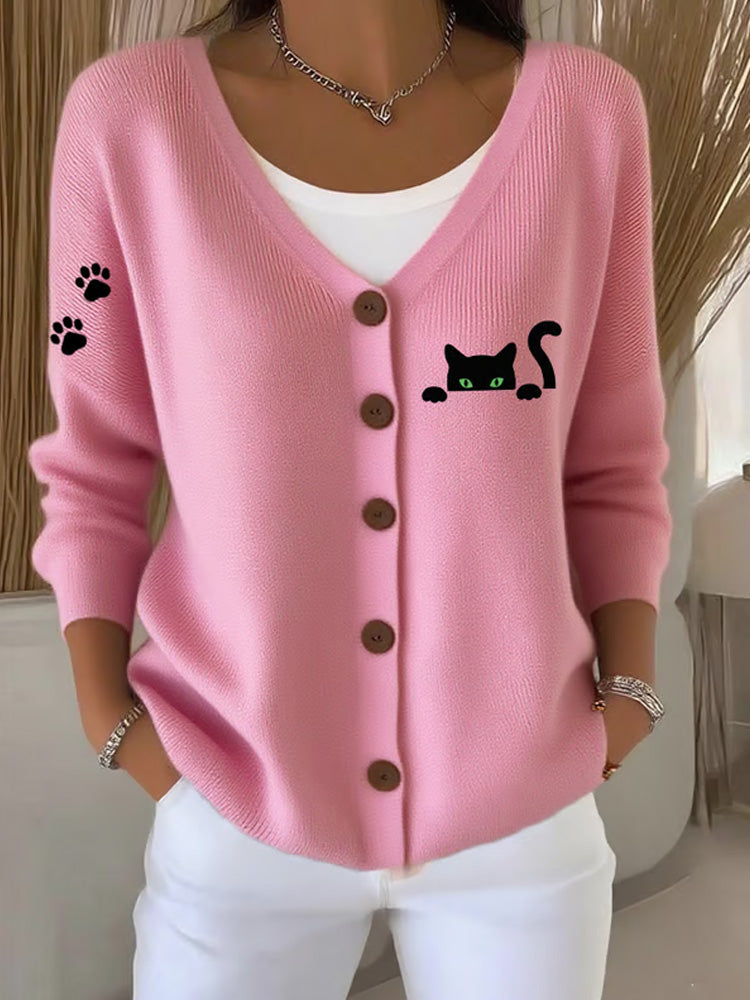Vintage inspirierte Strickjacke
