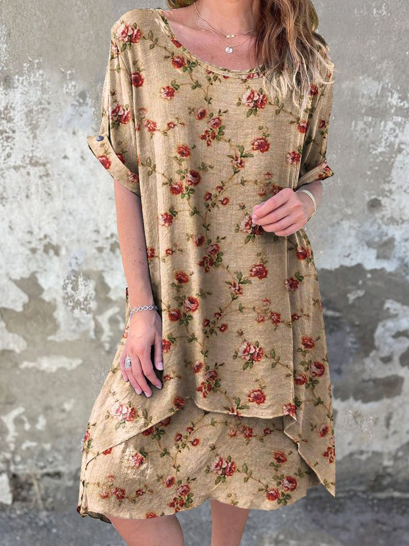 Klassisch gestaltete Kleid