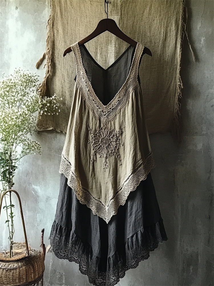 Wunderschön gefertigte Kleid