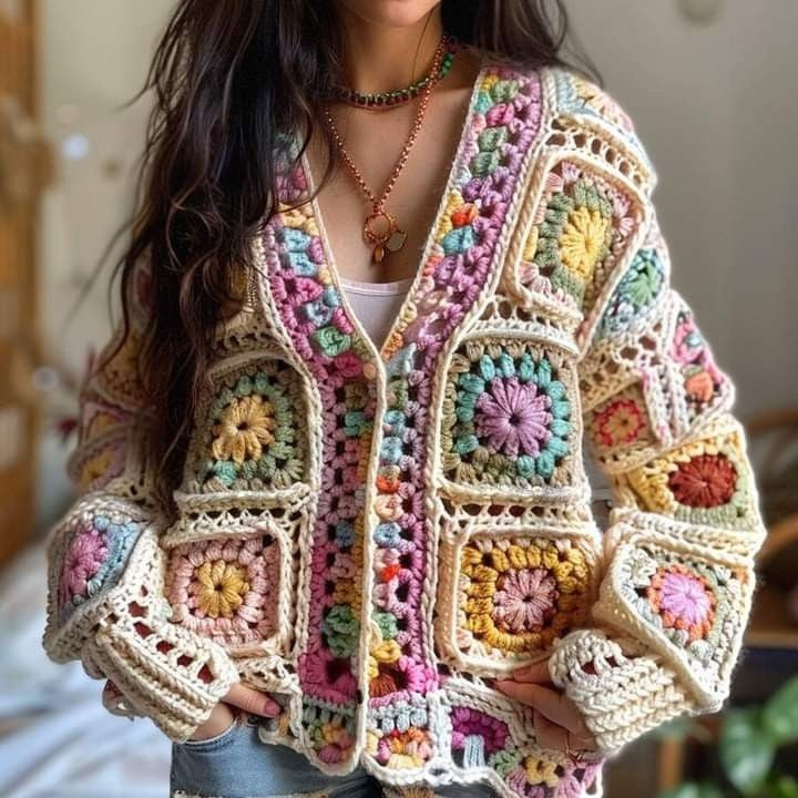 Elegant designte Strickjacke