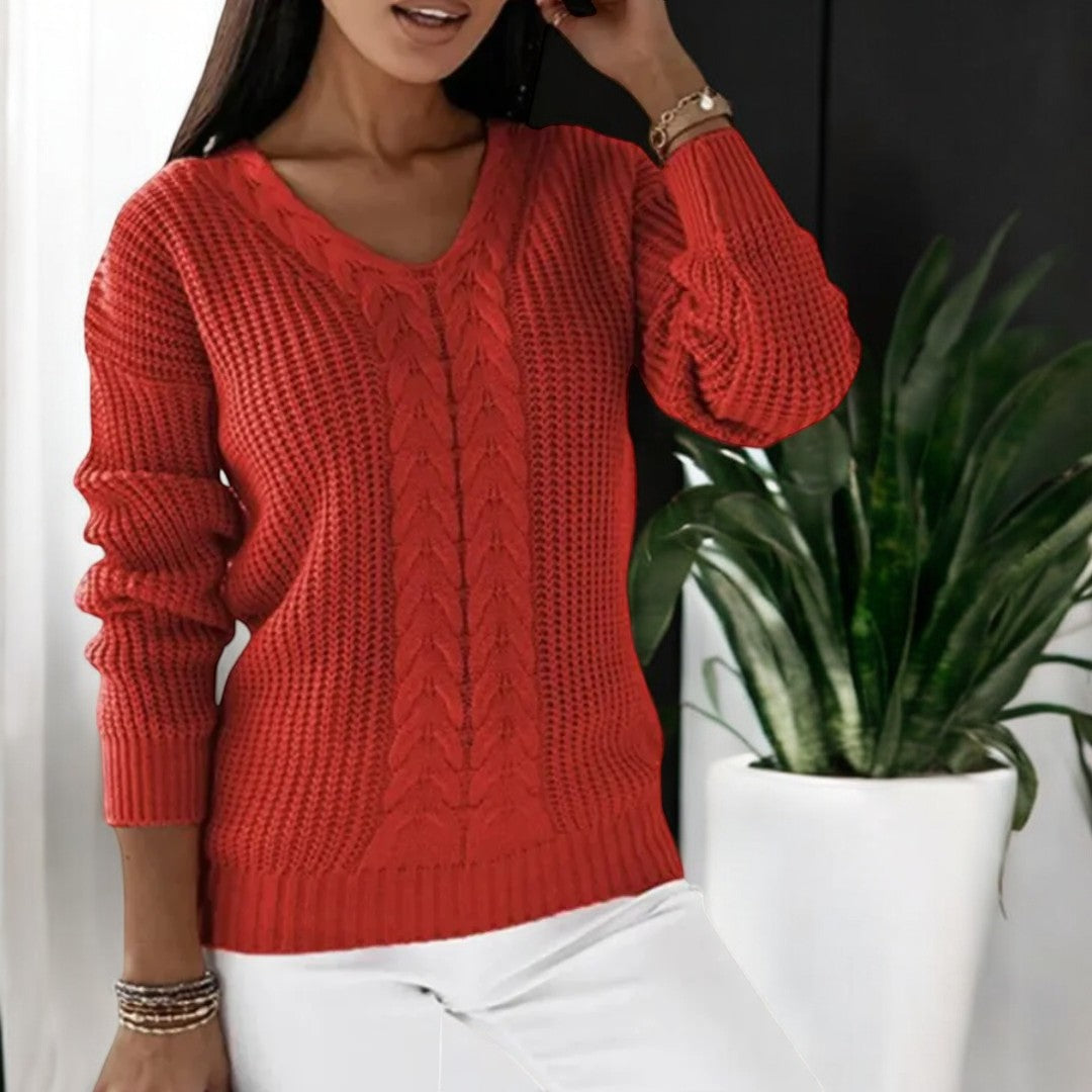 Zeitloser Vintage-Stil Pullover