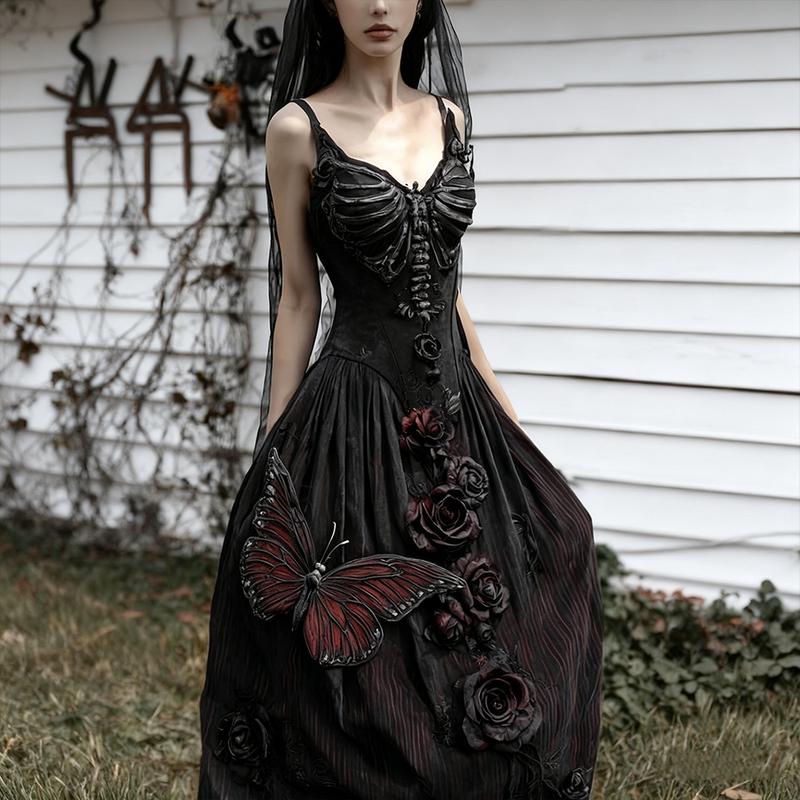 Wunderschön gefertigte Kleid