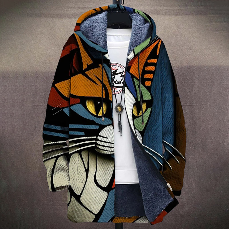 Zeitloser Vintage-Stil Strickjacke