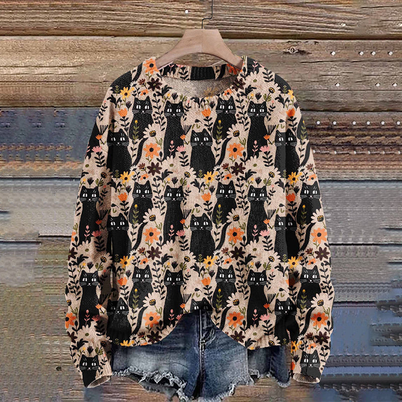 Zeitloser Vintage-Stil Pullover