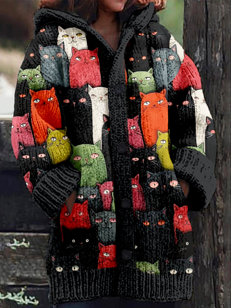 Elegant gestaltete Strickjacke