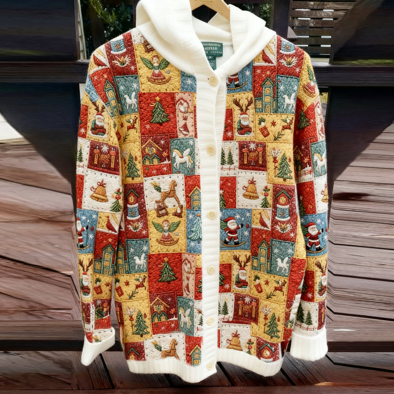 Vintage inspirierte Strickjacke