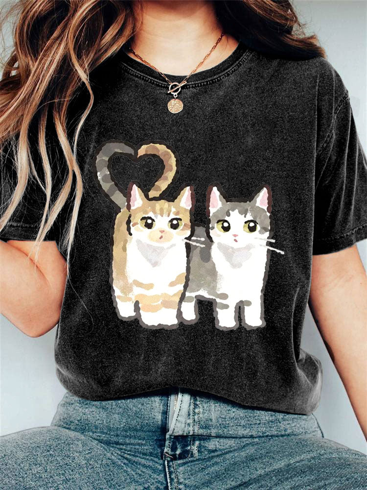 Klassische Vintage T-Shirt