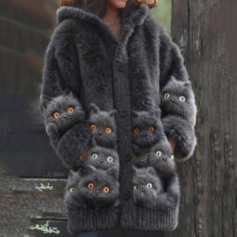 Vintage inspirierte Strickjacke