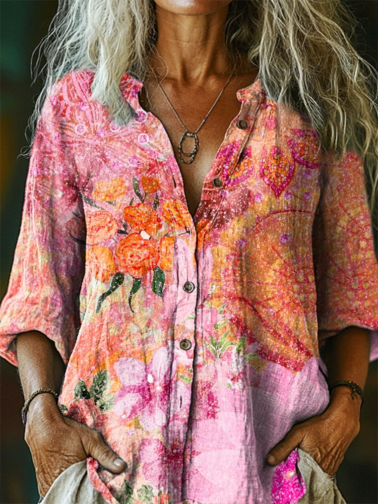 Zeitloser Vintage-Stil Hemd