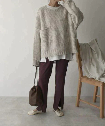 MW | Pullover mit Tasche