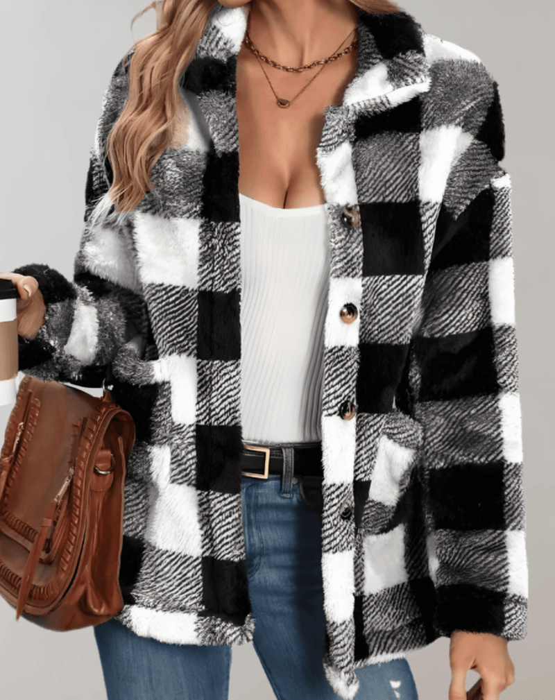 Anmutig gestaltete Jacke