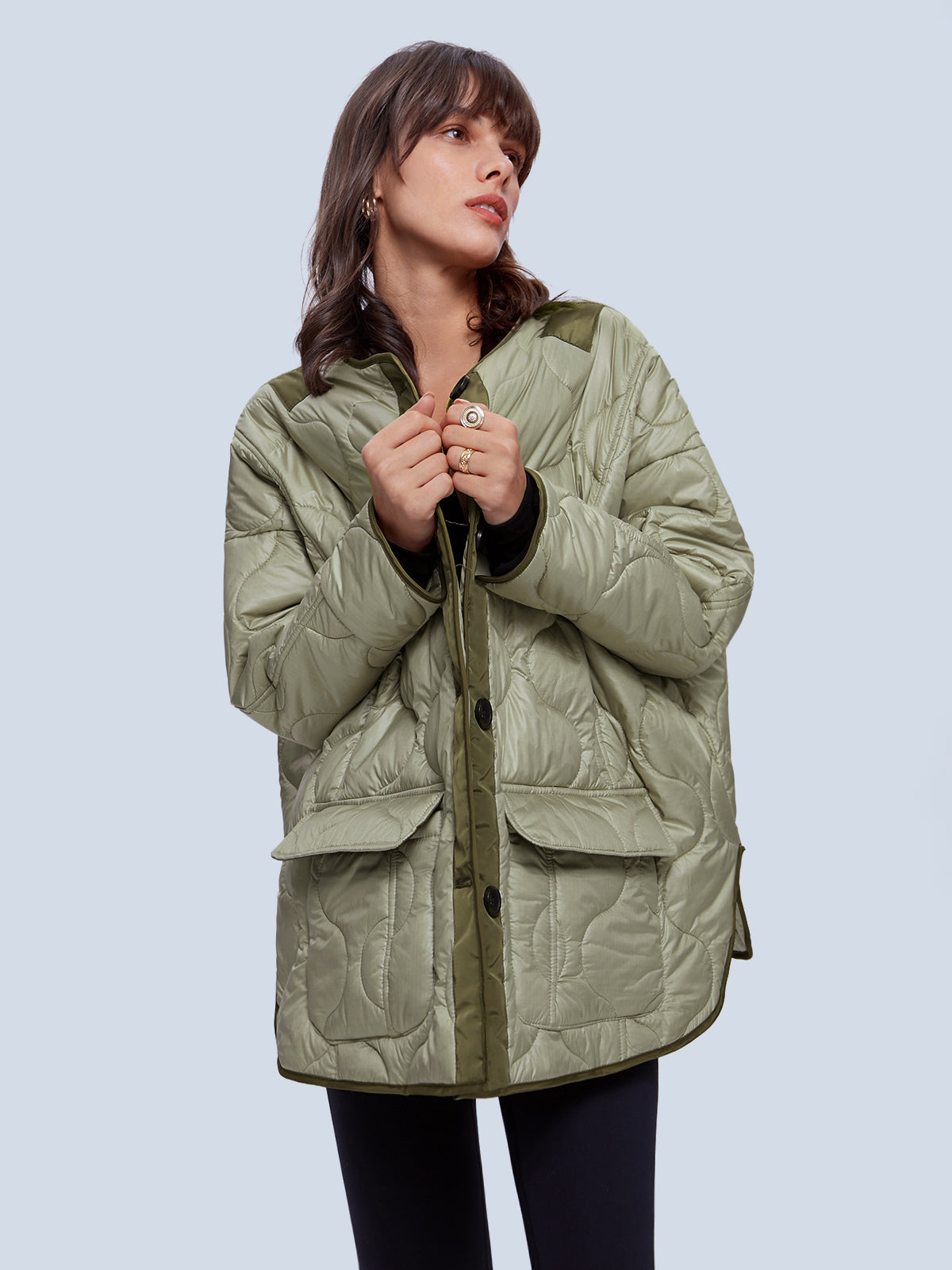 Klassisch gestaltete Jacke
