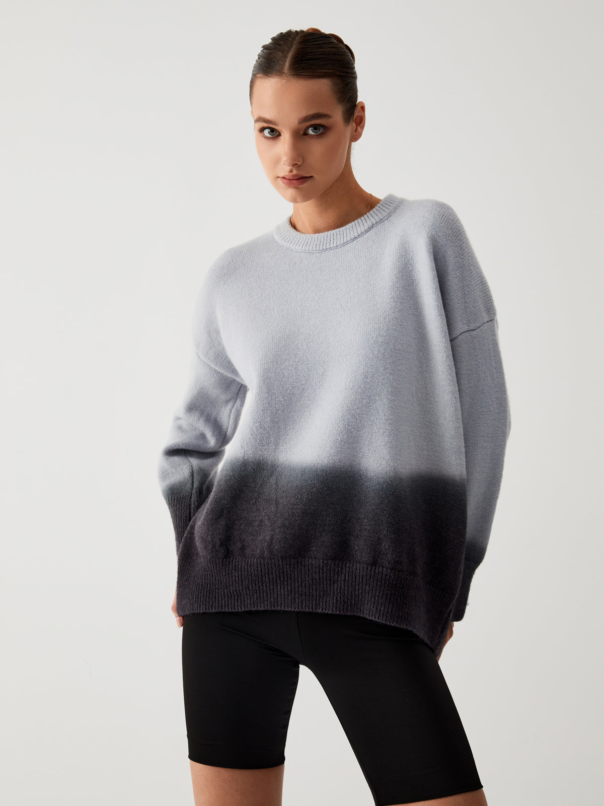 MW | Ombre Pullover in Übergröße