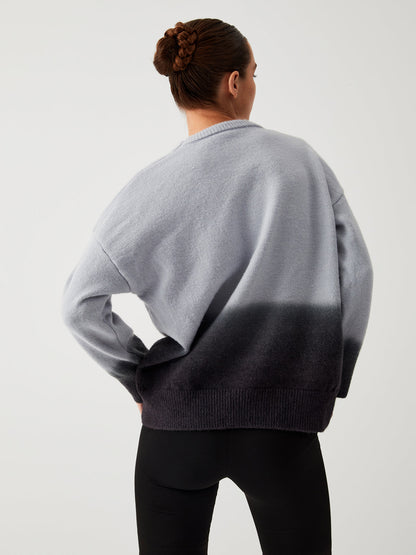 MW | Ombre Pullover in Übergröße