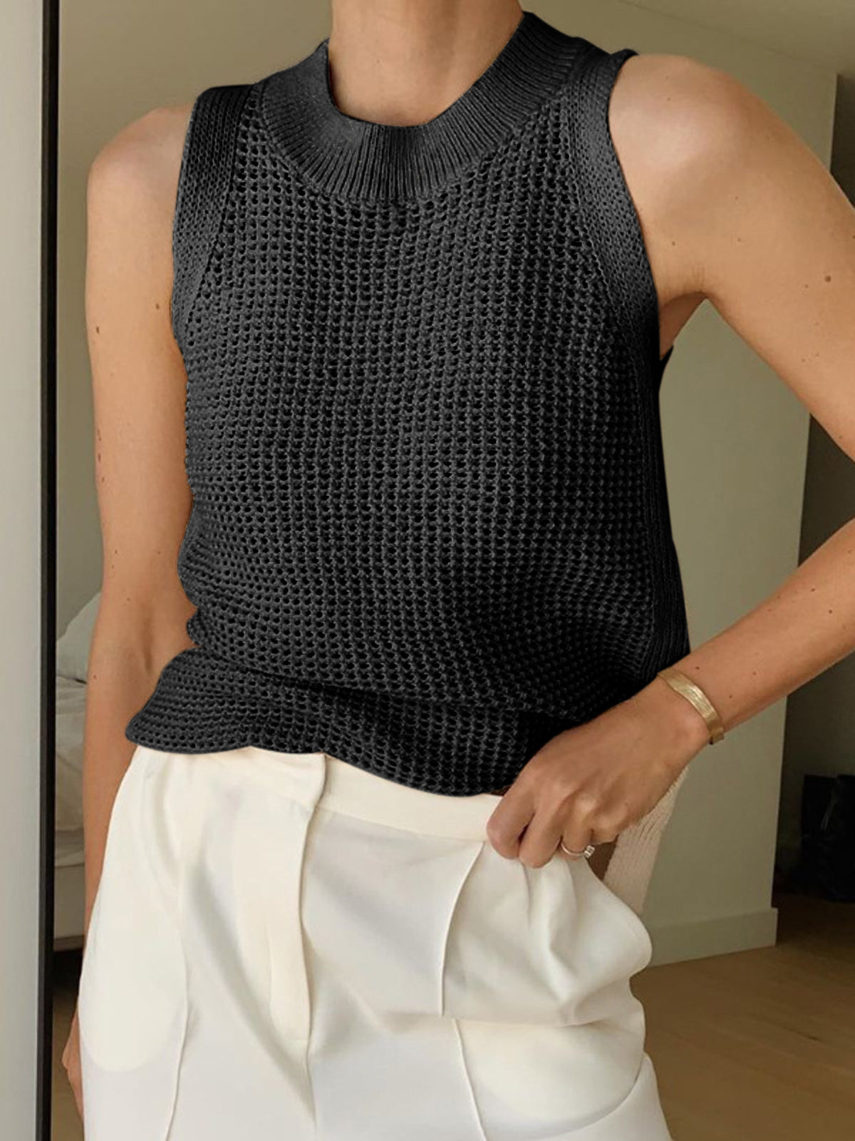MW | Gilet Solide und Maille Hollow